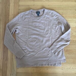Camel colored Halogen cashmere sweater size L
